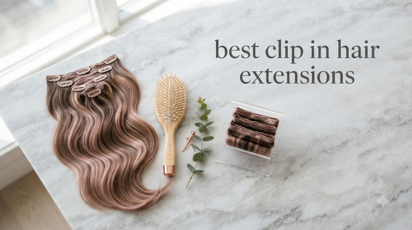best clip in hair extensions
