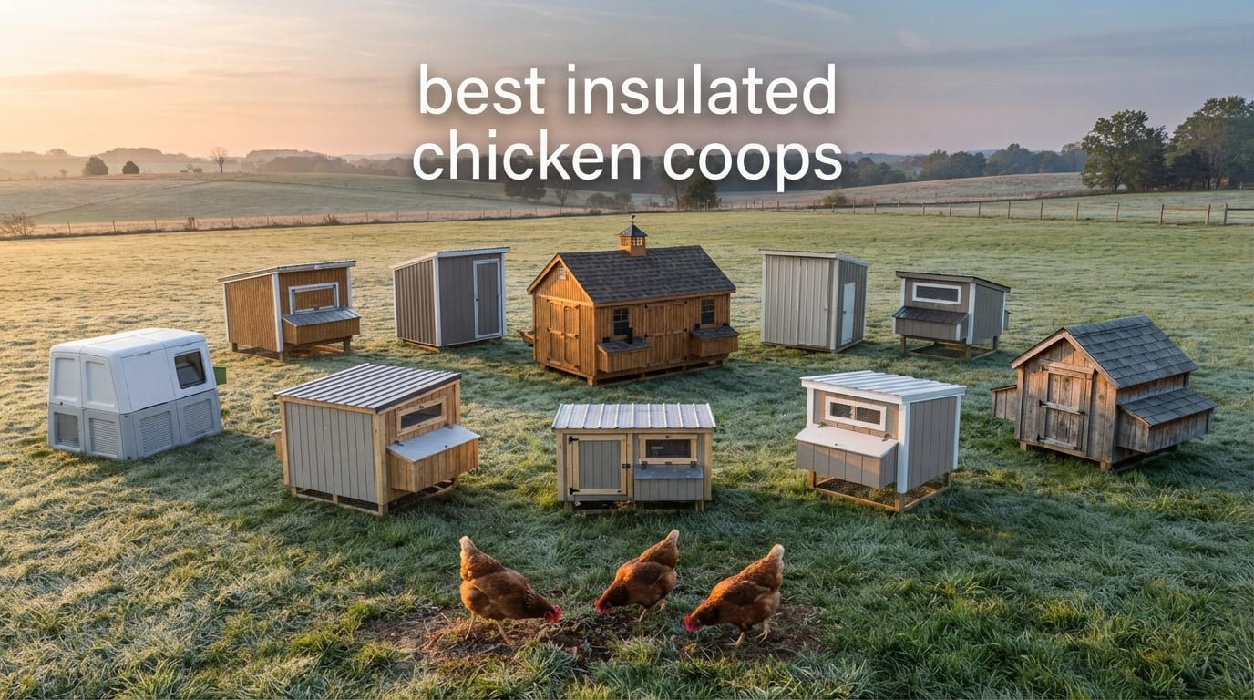 best insulated chicken coops
