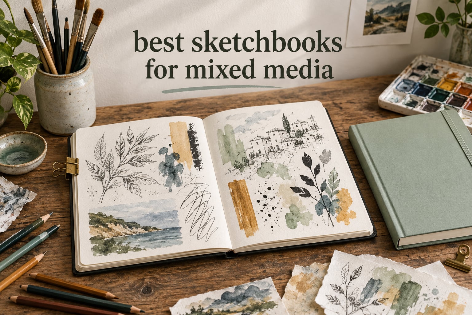 best sketchbooks for mixed media