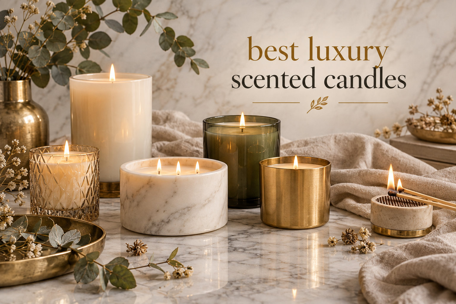 best luxury scented candles