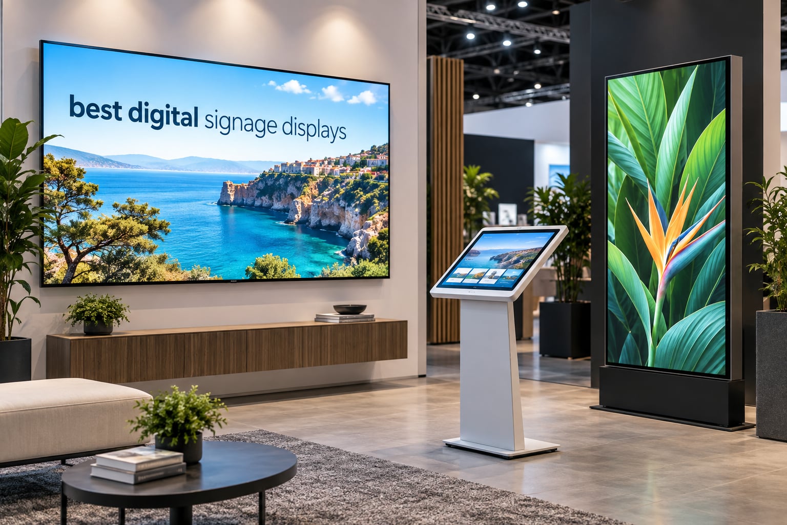 best digital signage displays