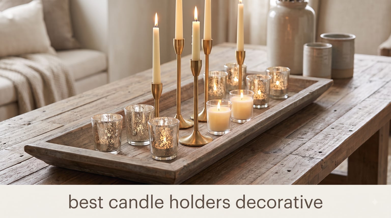 best candle holders decorative