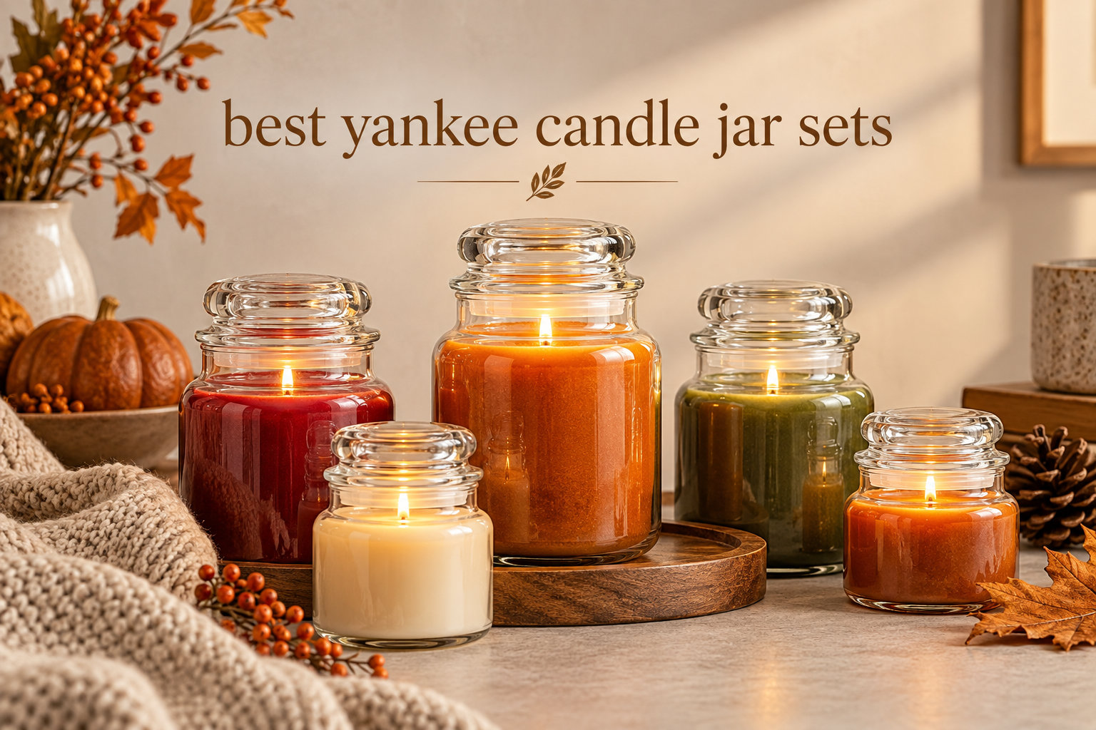 best yankee candle jar sets