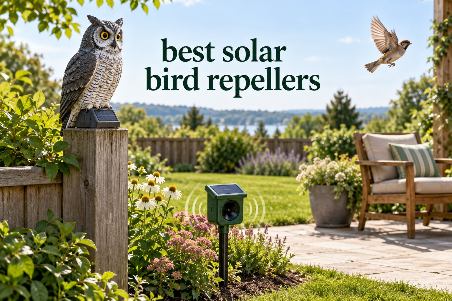 best solar bird repellers