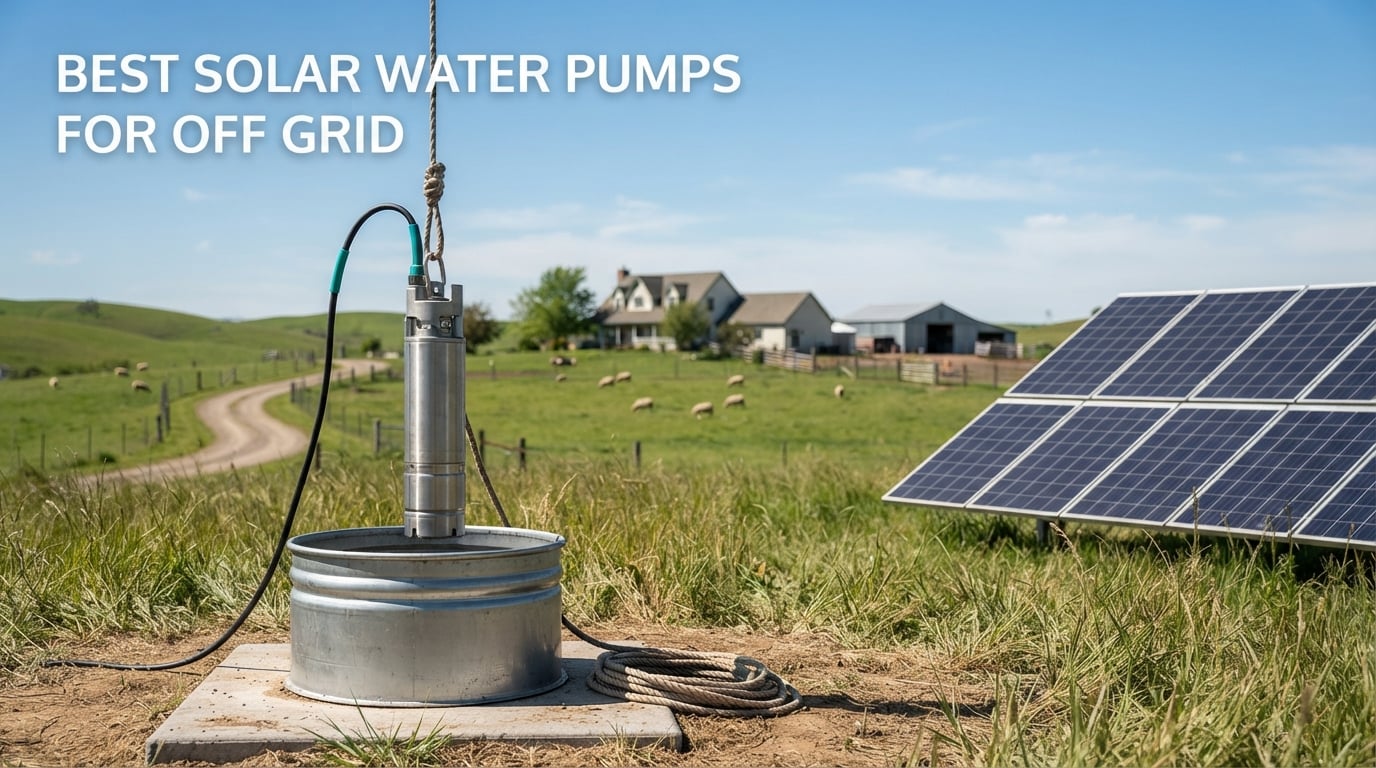 best solar water pumps for off grid
