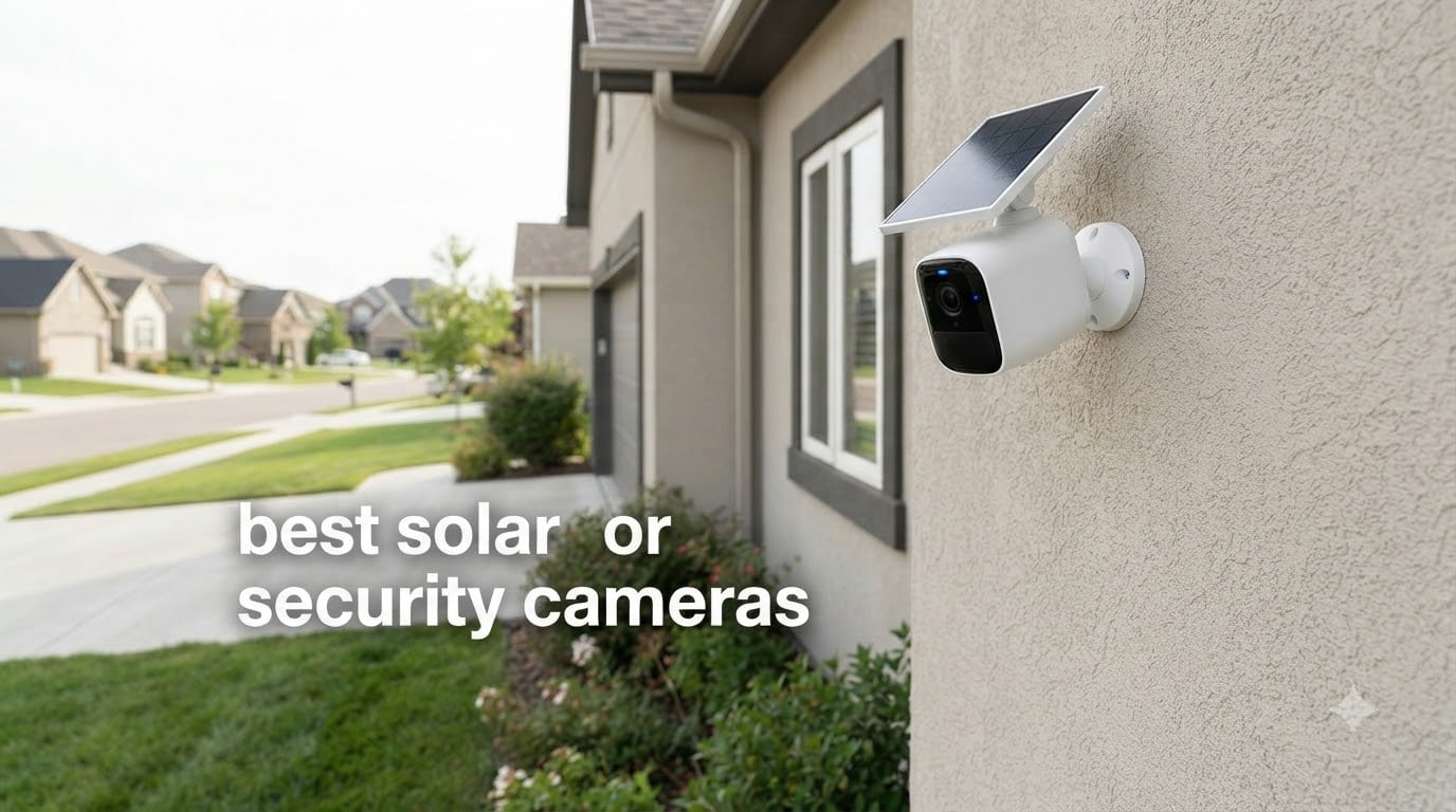 best solar security cameras