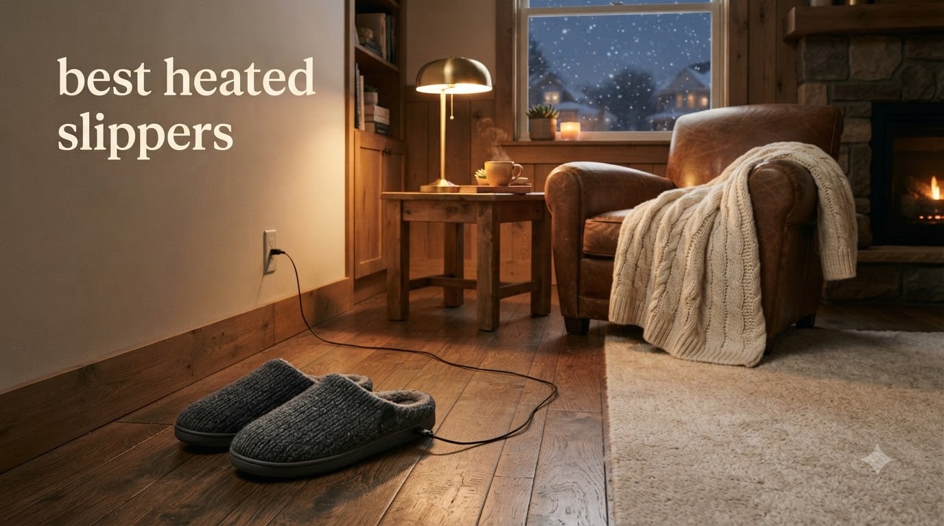 best heated slippers
