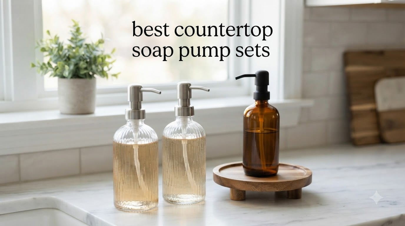 best countertop soap pump sets