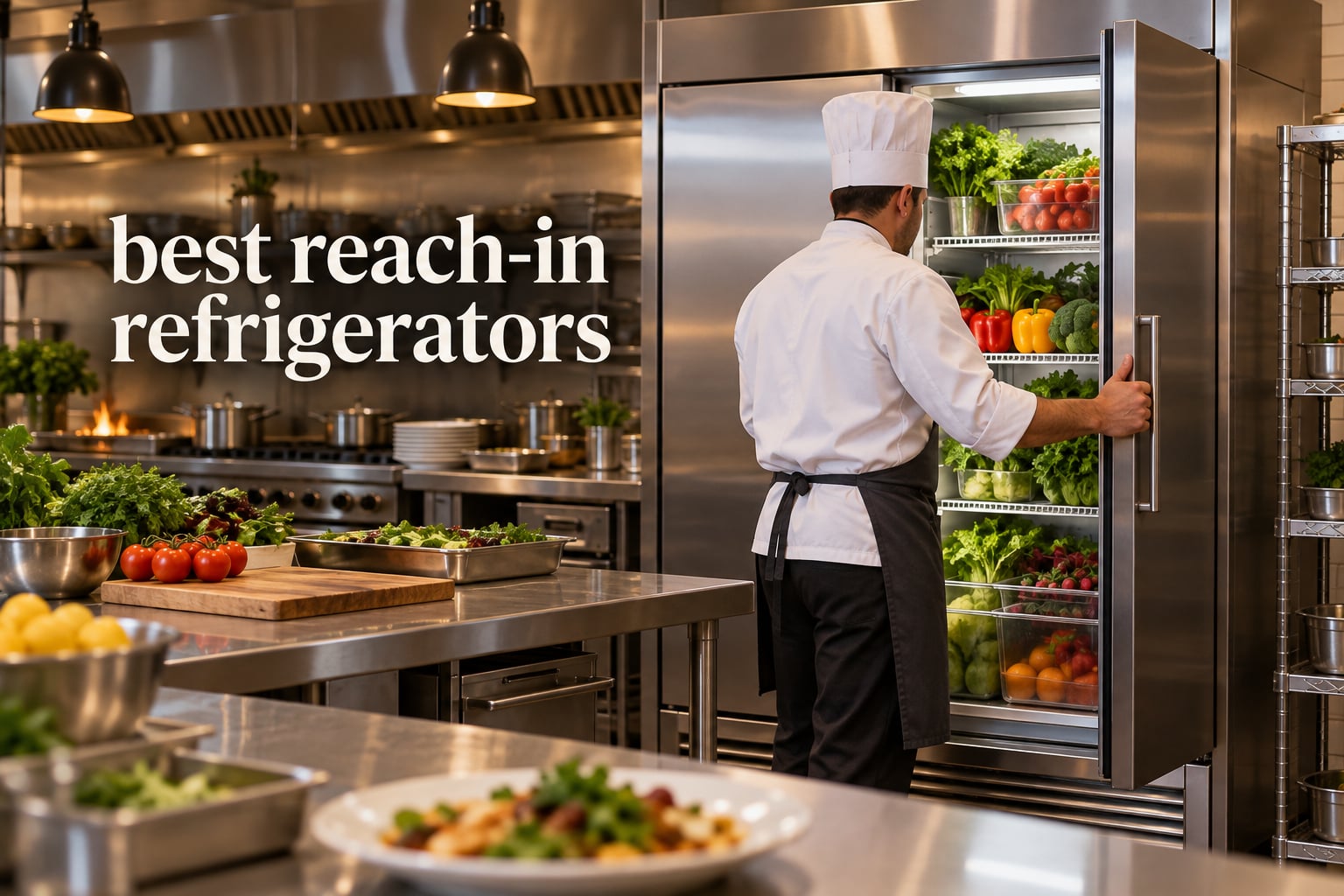 best reach-in refrigerators
