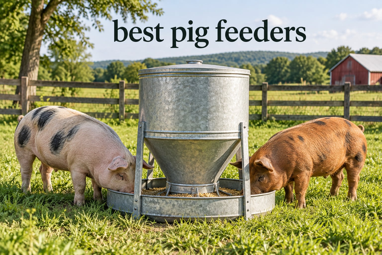 best pig feeders