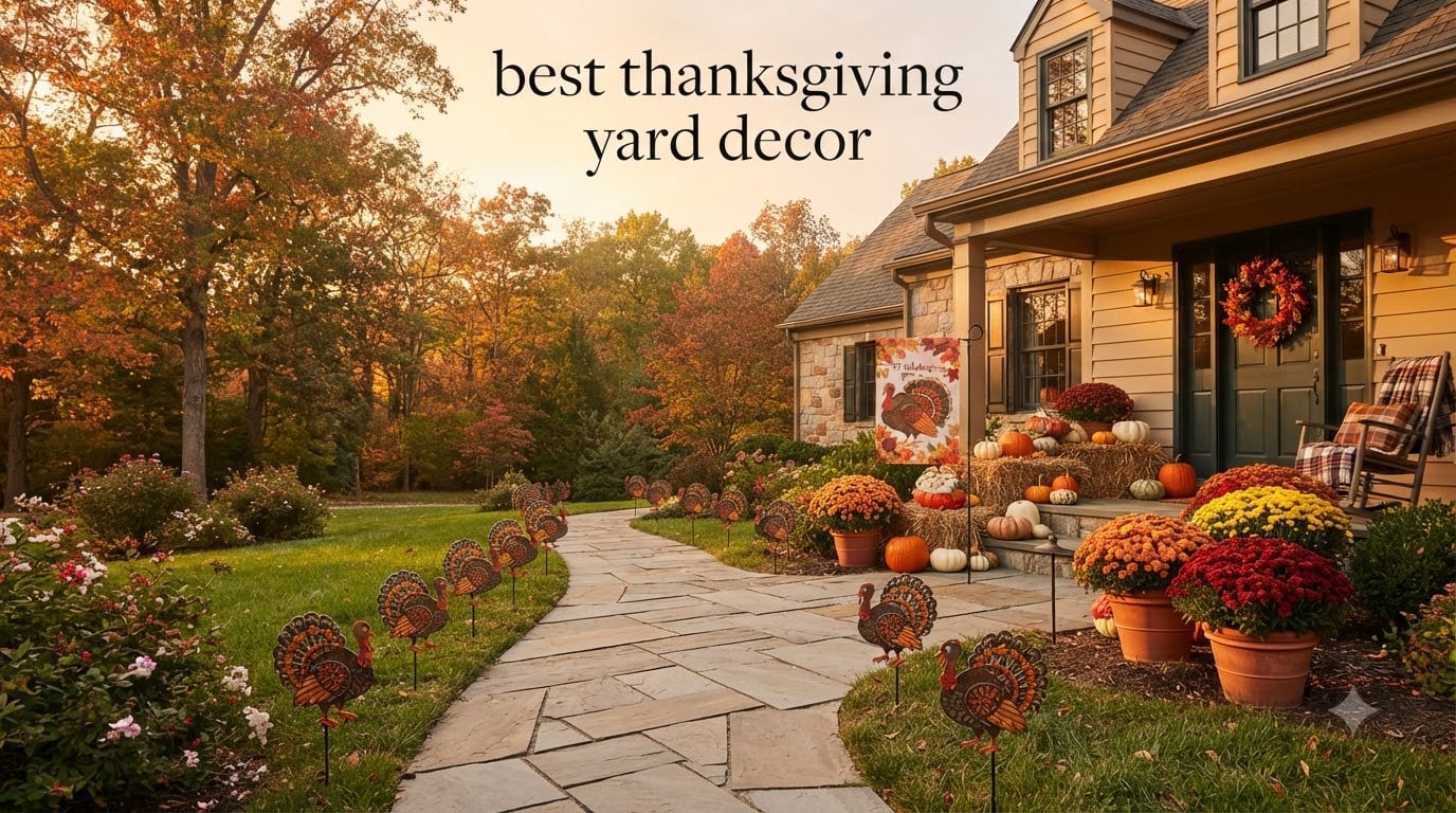 best thanksgiving yard decor