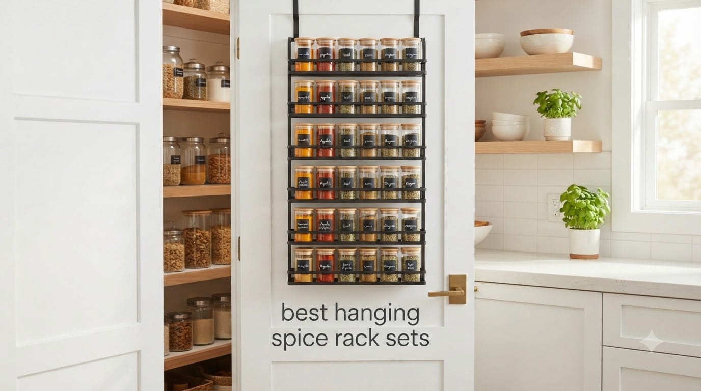 best hanging spice rack sets