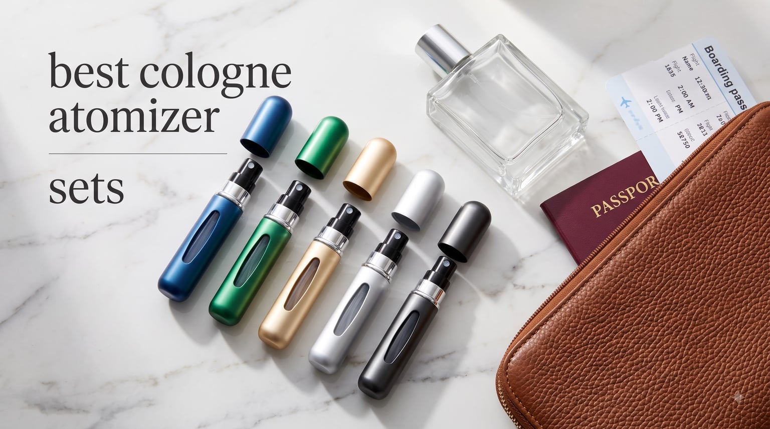 best cologne atomizer sets