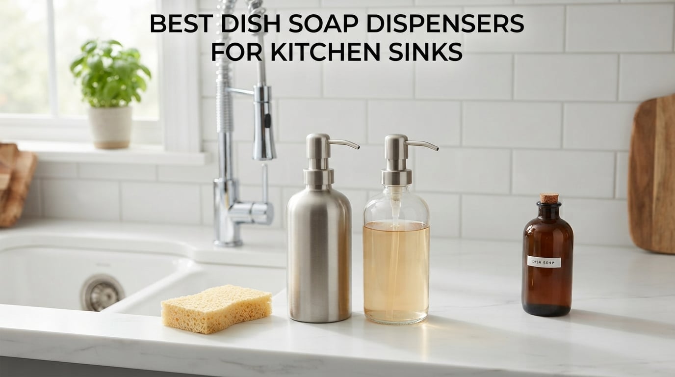 best dish soap dispensers for kitchen sinks