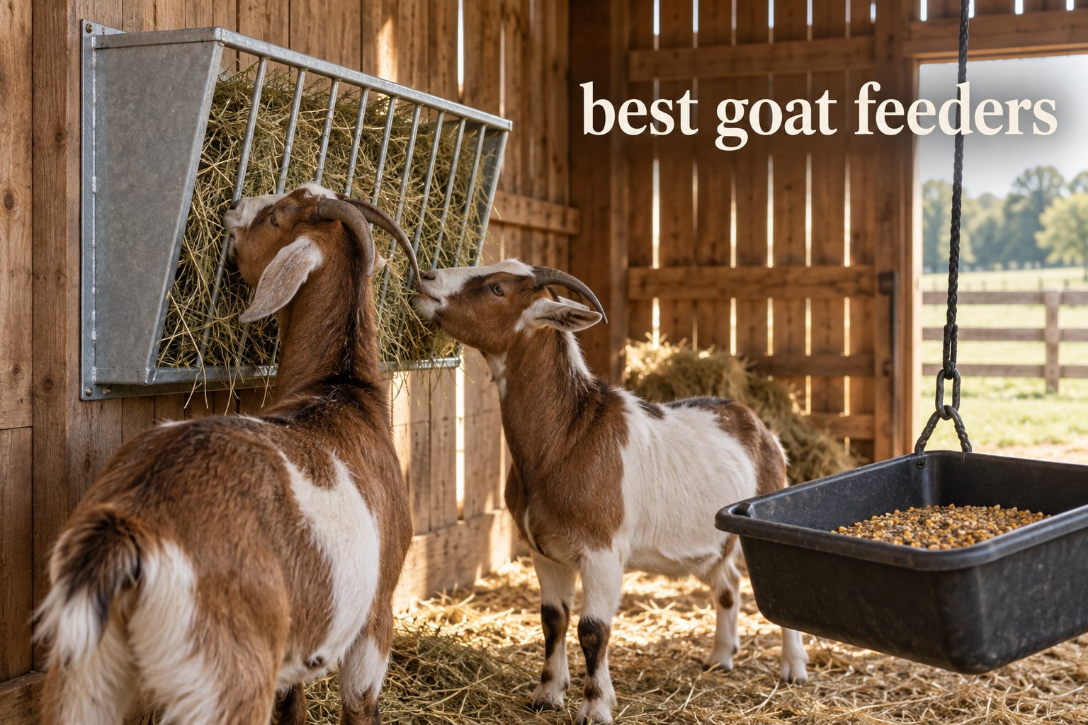 best goat feeders