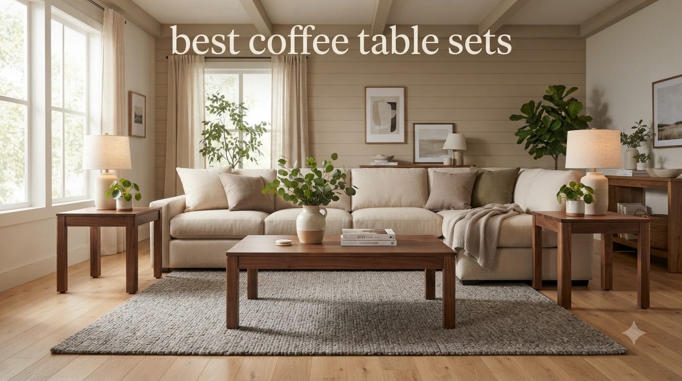 best coffee table sets