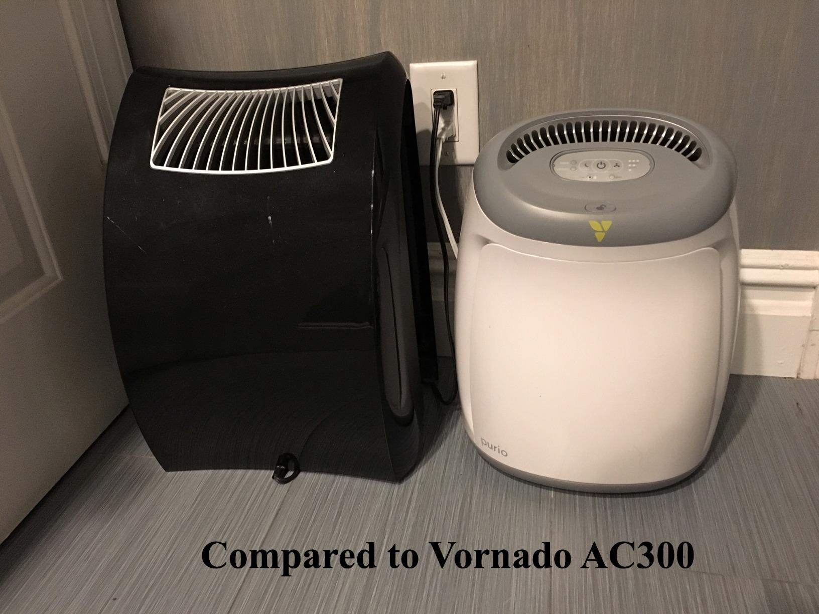 Vornadobaby Purio Nursery Air Purifier with True HEPA Filter, Safety Features, and Soothing Glow, White customer photo 2