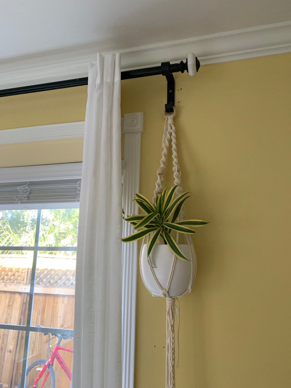 Macrame Kit - Makes 3 Macrame Plant Hangers with Easy To Follow Instructions for Adult Beginners - Includes 109 Yards 3mm Cotton Macrame Cord, Natural Wooden Beads & Custom Instruction Booklet customer photo 1