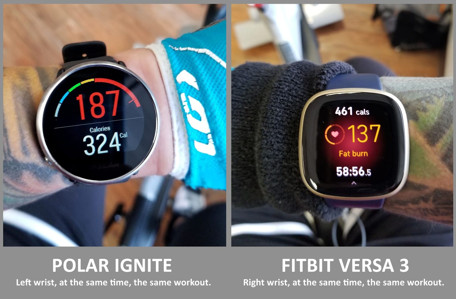 Fitbit Versa 3 Health & Fitness Smartwatch with GPS, 24/7 Heart Rate, Alexa Built-in, 6+ Days Battery, Midnight Blue/Gold, One Size (S & L Bands Included) customer photo 2