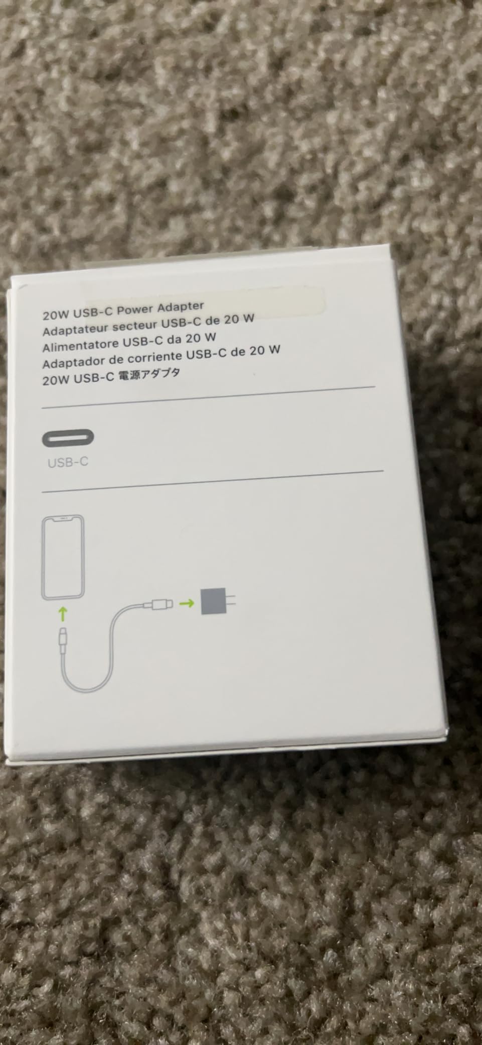Apple 20W USB-C Power Adapter - iPhone Charger with Fast Charging Capability, Type C Wall Charger customer photo 2