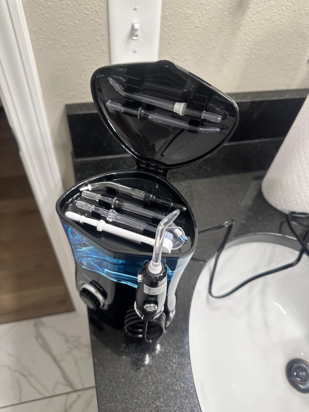 TUREWELL Water Dental Flosser for Teeth/Braces, Water Teeth Cleaner customer photo 2