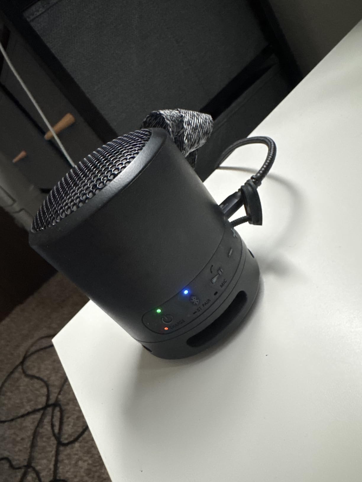 Sony - Compact & Portable Waterproof Wireless Bluetooth Speaker with Extra BASS - Black customer photo 2