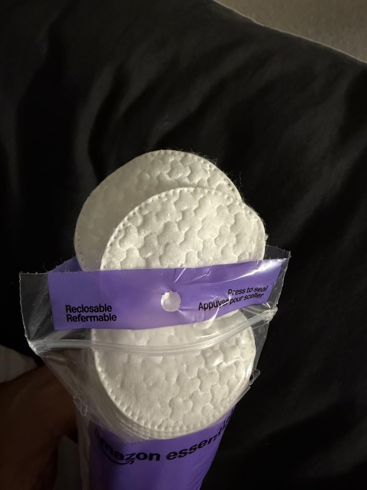 Amazon Essentials 100% Cotton Rounds, 100 Count (Previously Amazon Basics) customer photo 2