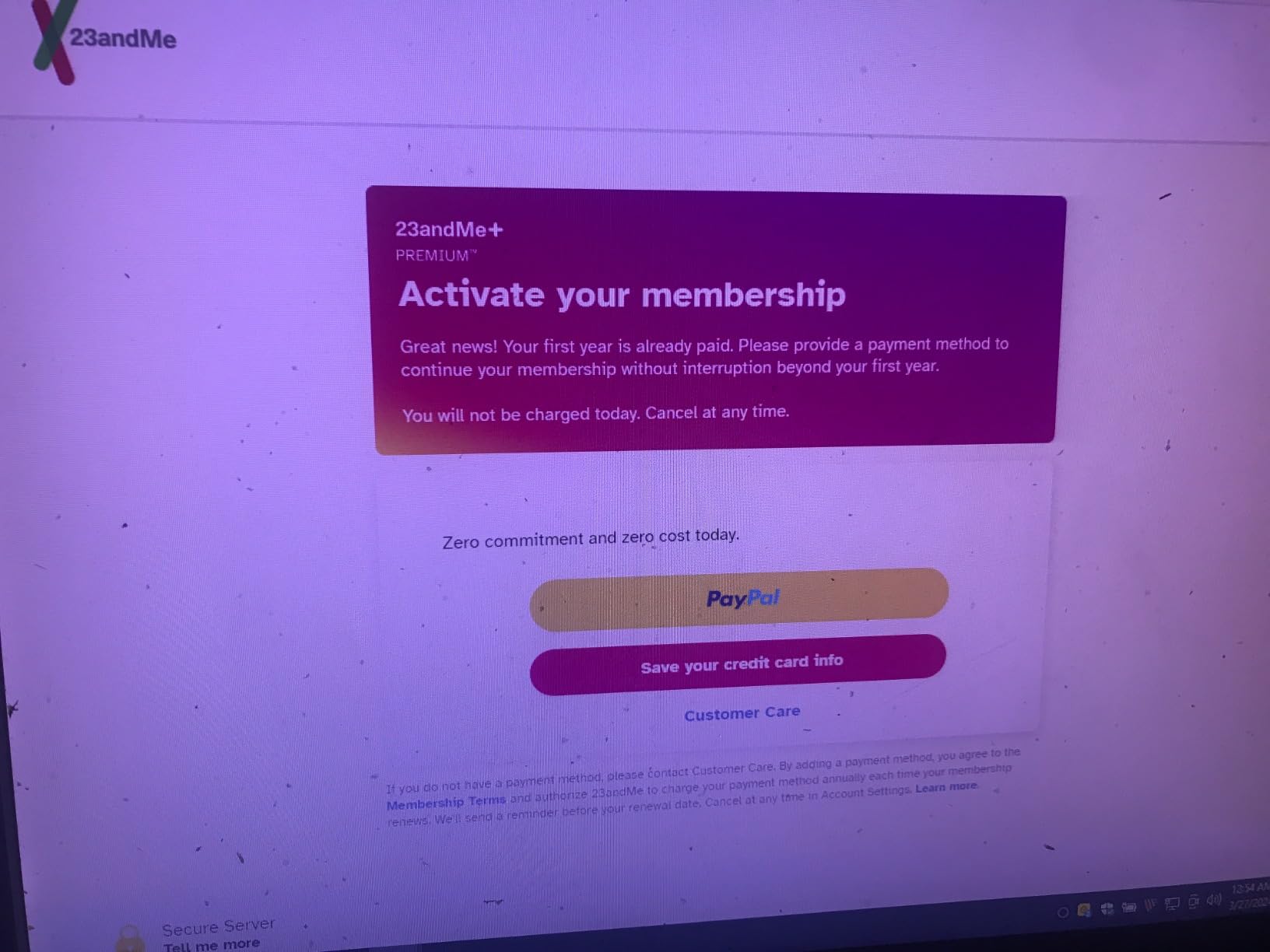 23andMe+ Premium Advanced Ancestry & Health - DNA Test Kit, Personal Genetic Insights, Plus 1-Year Access to Exclusive Reports, DNA Kit (Before You Buy See Important Test Info Below) customer photo 2