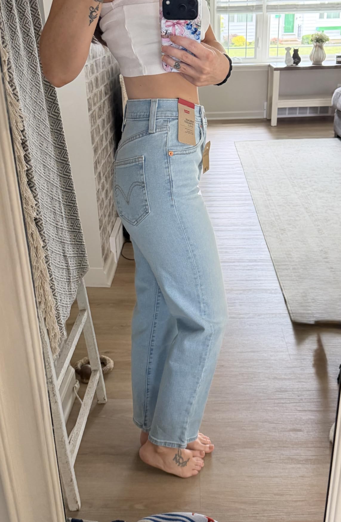 Levi's Ribcage Straight Ankle customer photo 2