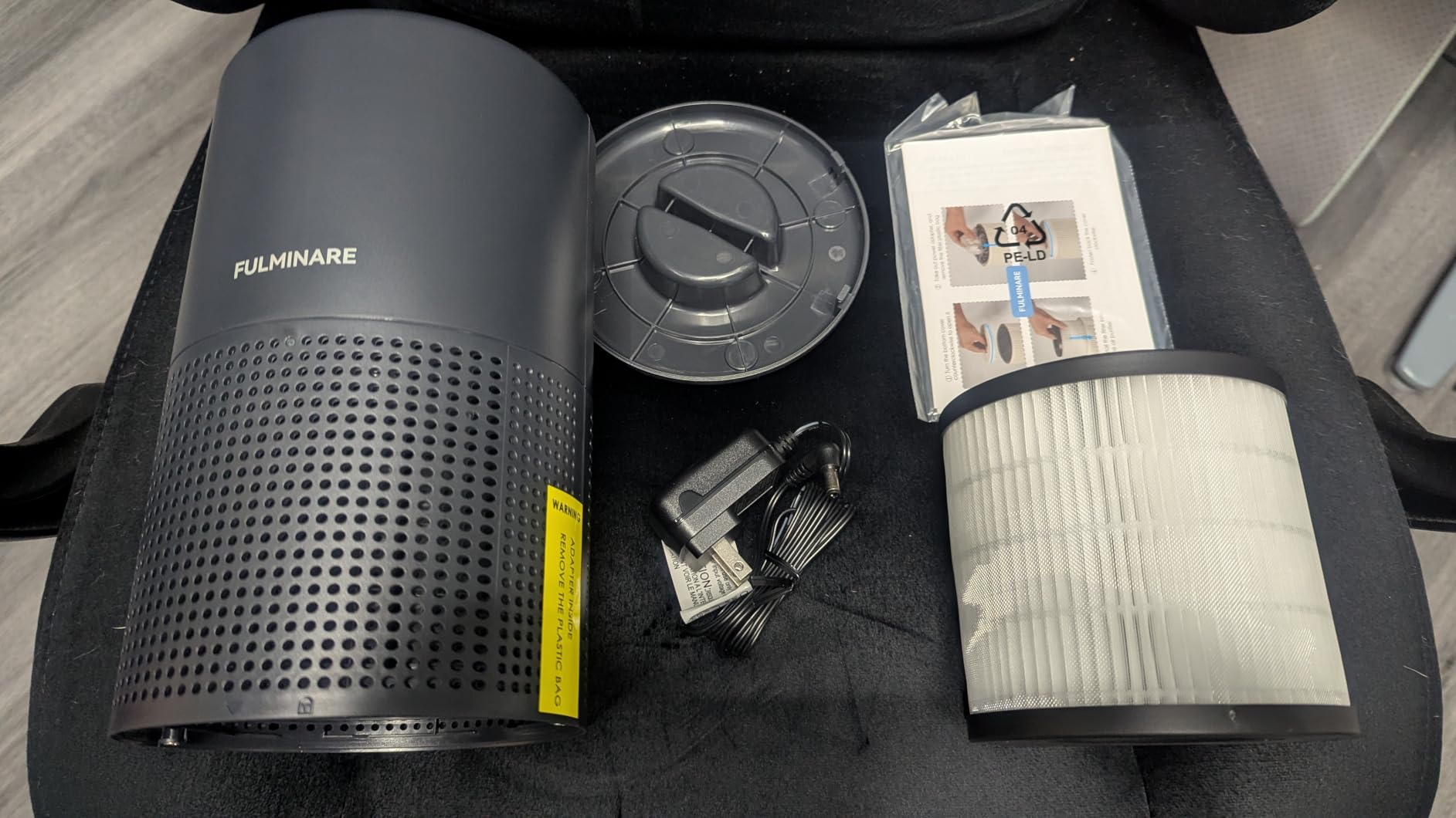 Air Purifiers for Bedroom, FULMINARE H13 True HEPA Filter Up to 1086 Ft² customer photo 2