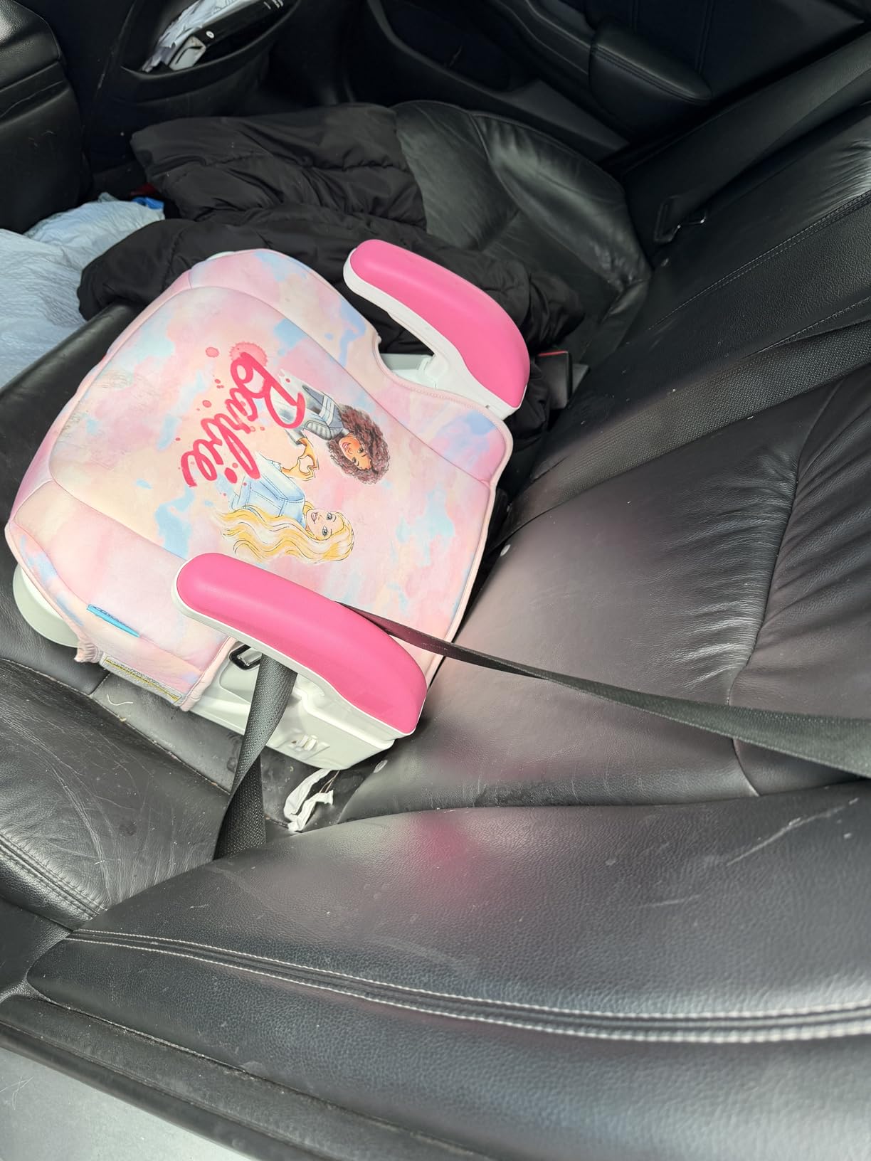 Graco TurboBooster 2.0 Backless Booster Car Seat, Trisha, Travel Booster Seat for Children Ages 4-10, Weight 40-100 Pounds and Height up to 57 Inches customer photo 1