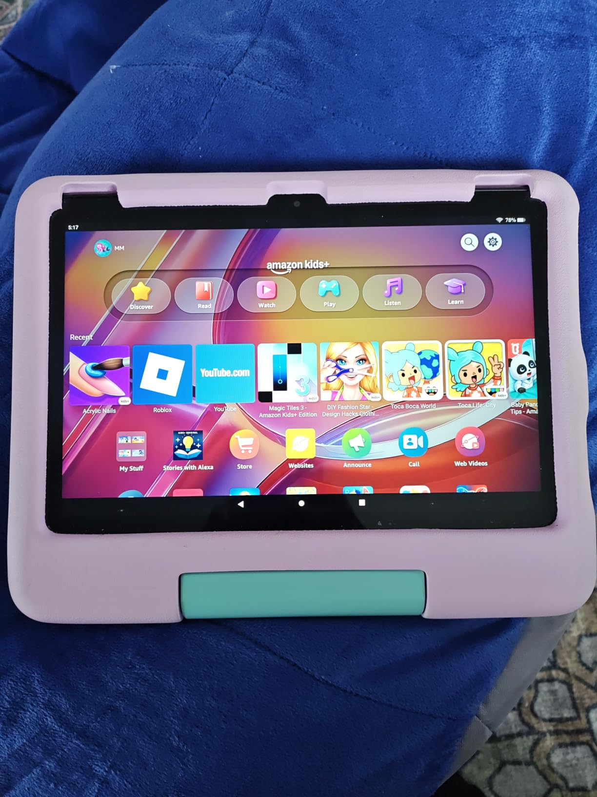 Amazon Fire HD 10 Kids tablet (newest model) ages 3-7 | Bright 10.1