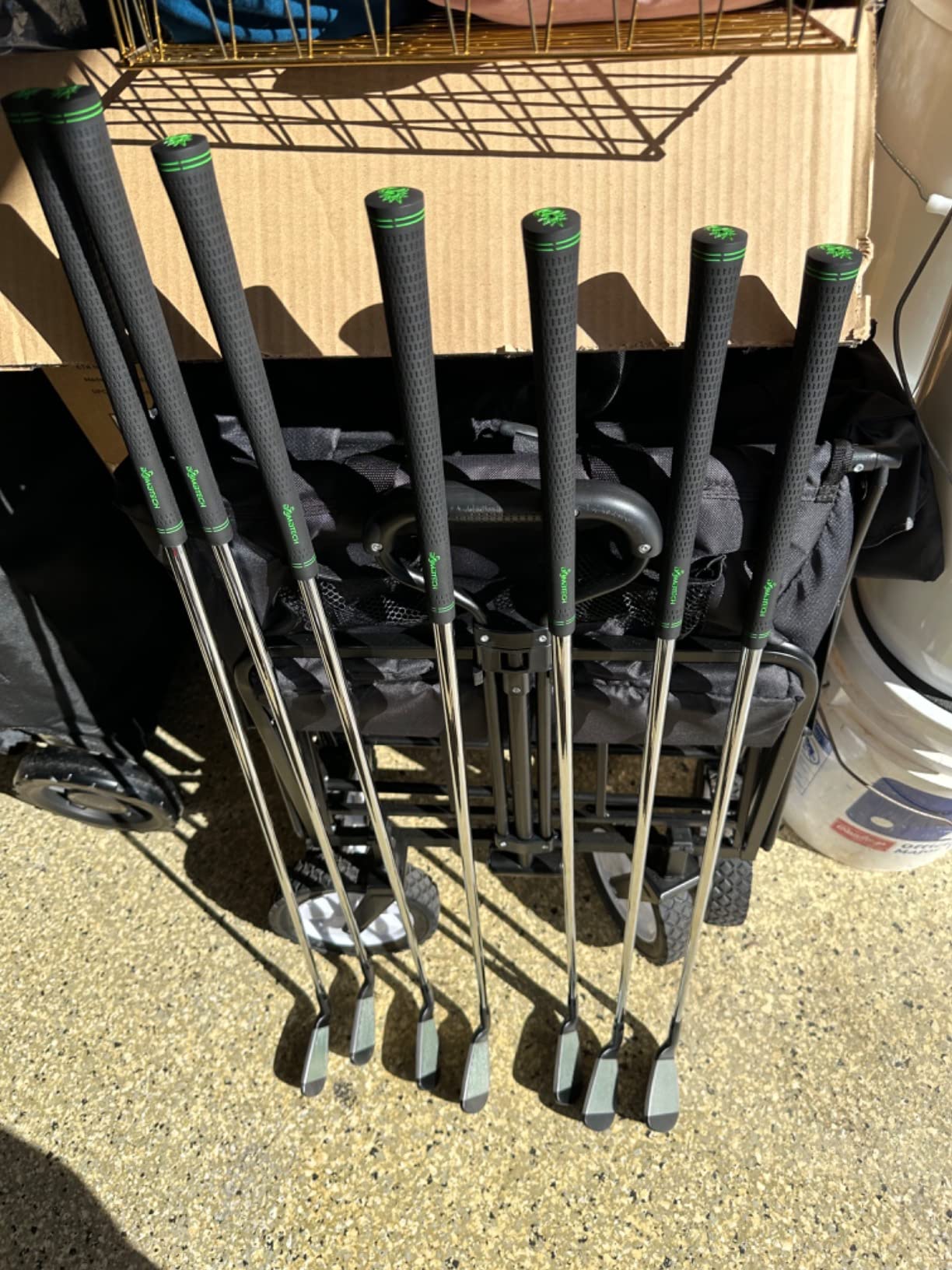 BombTech Golf 4.0 Right-Handed Iron Set, Includes 4, 5, 6, 7, 8, 9 & PW customer photo 1