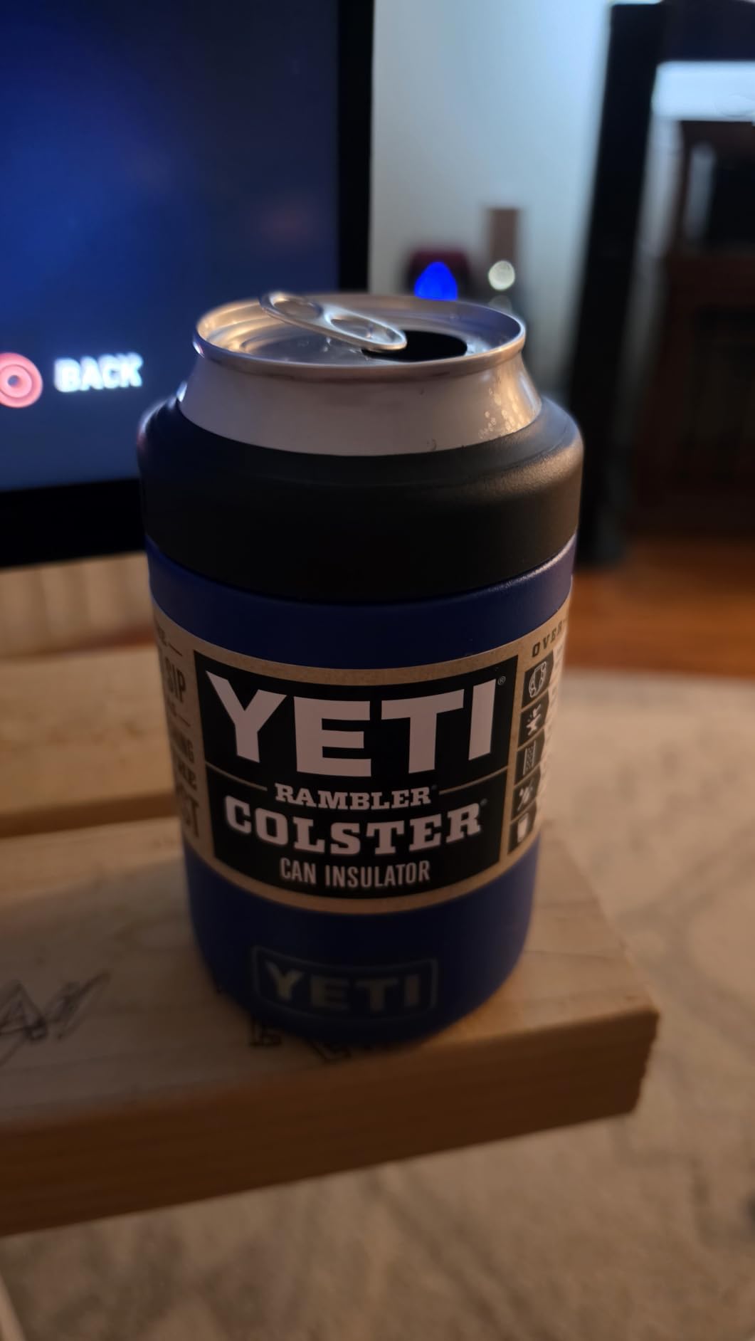 YETI Rambler 12 oz. Colster Can Insulator for Standard Size Cans, Black (NO CAN INSERT) customer photo 2
