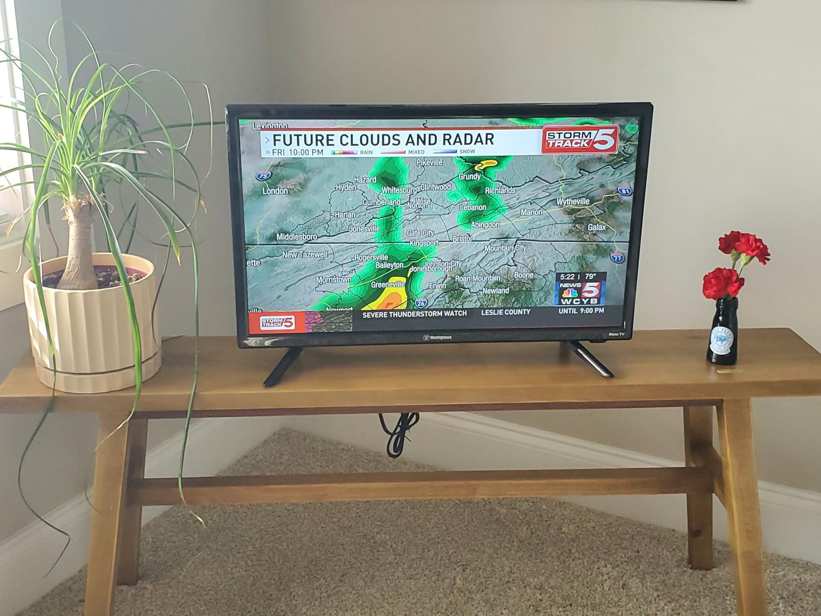 Westinghouse Roku TV - 32 Inch Smart TV, HD Television with Wi-Fi Connectivity and Mobile App, Flat Screen, Bluetooth, Compatible with Apple AirPlay, Alexa and Google Assistant customer photo 2