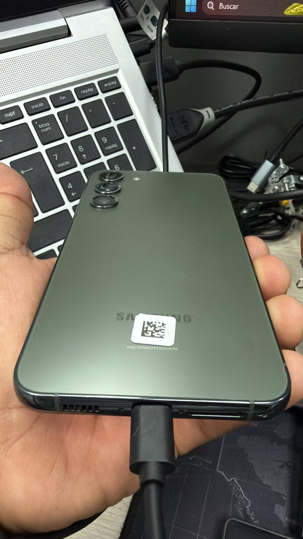 Samsung Galaxy S23+ Plus 5G, US Version, 256GB, Lavender - Verizon (Renewed) customer photo 2
