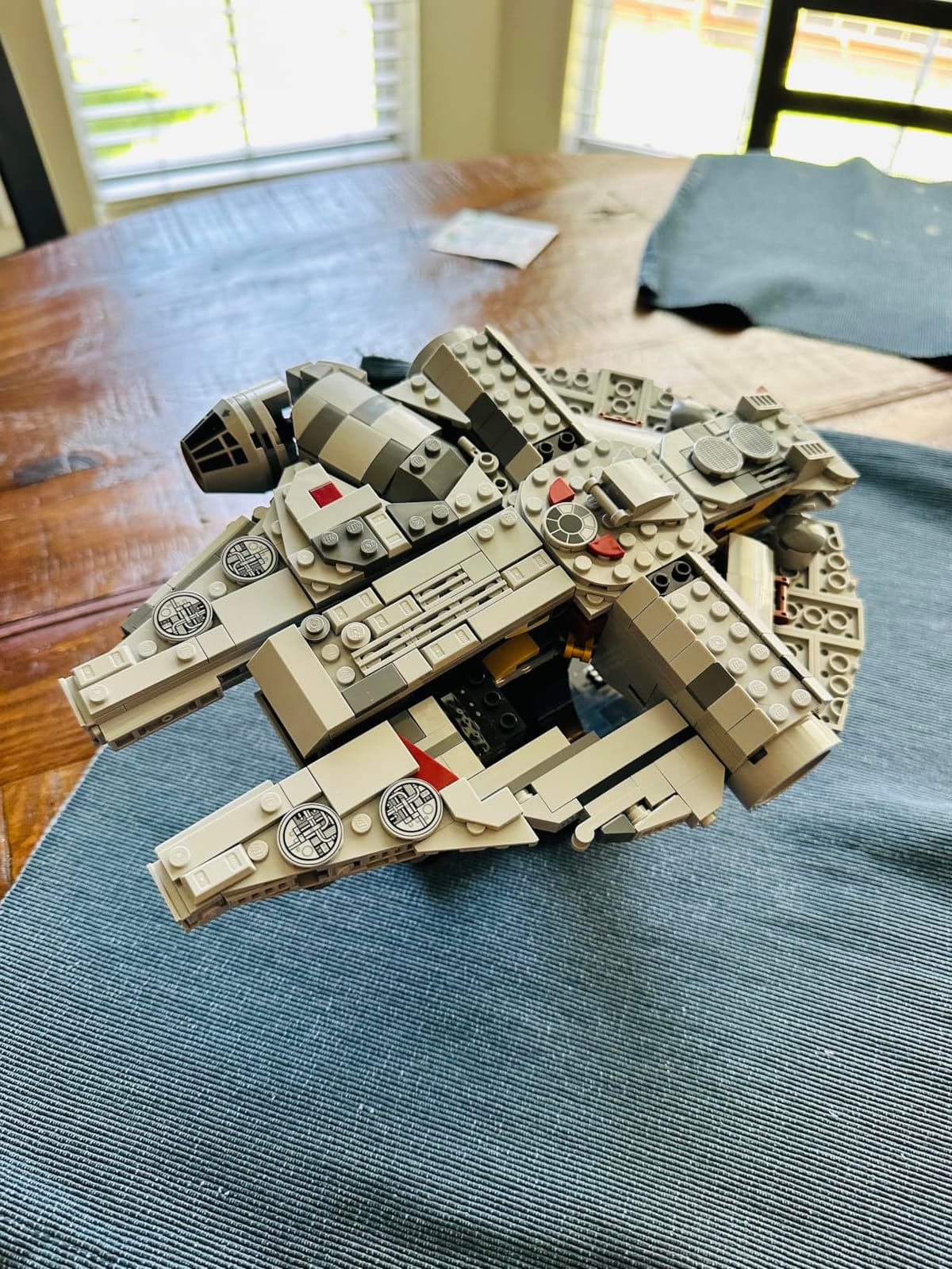 LEGO Star Wars Millennium Falcon 25th Anniversary Collectible - DIY Building Set for Adults, Men & Women, Ages 18+ - A New Hope Model with Display Stand - Star Wars Gift - 75375 customer photo 2