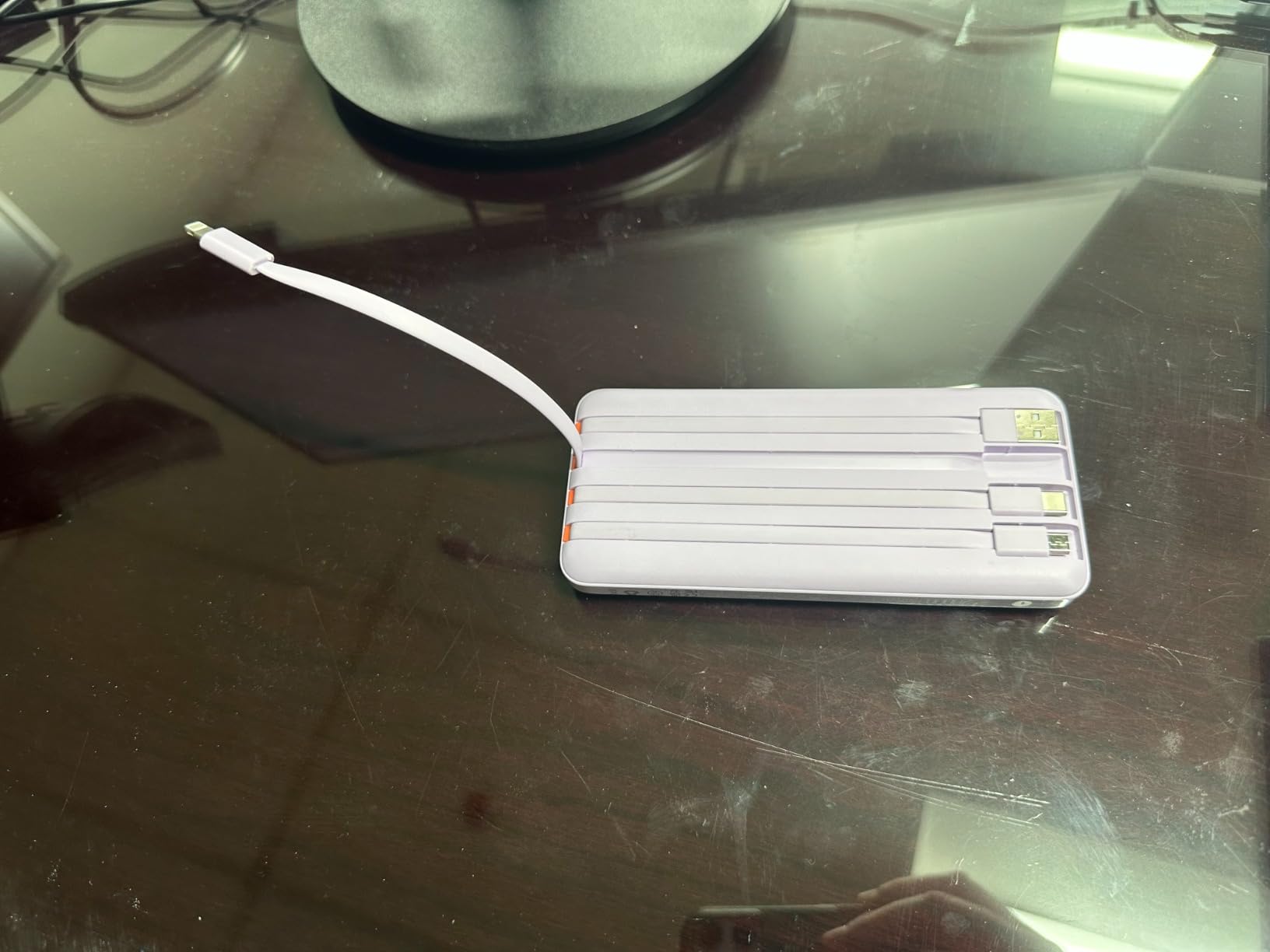 charmast Portable Charger Built-in Cables, 20000mAh Power Bank 6-Output customer photo 1