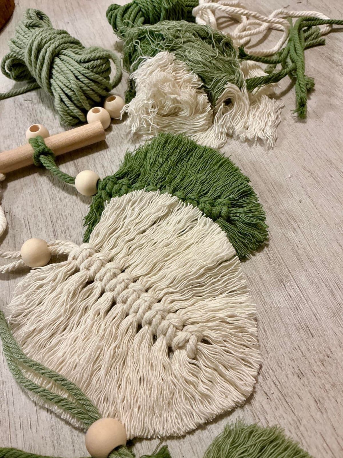 FREEBLOSS DIY Macrame Leaf Wall Hanging Beginners customer photo 2