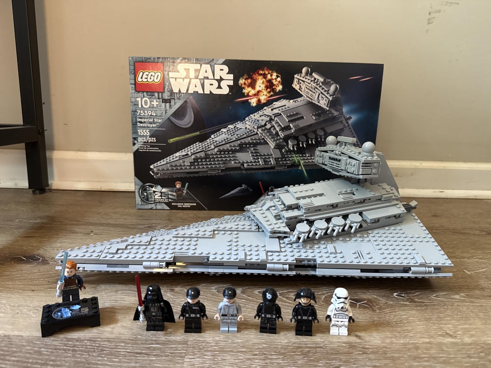 LEGO Star Wars Imperial Star Destroyer Building Toy - Build & Display Set for Boys & Girls, Ages 10+ - Gift for Birthdays - Star Wars Darth Vader & 6 Minifigure Toys - 75394 customer photo 2