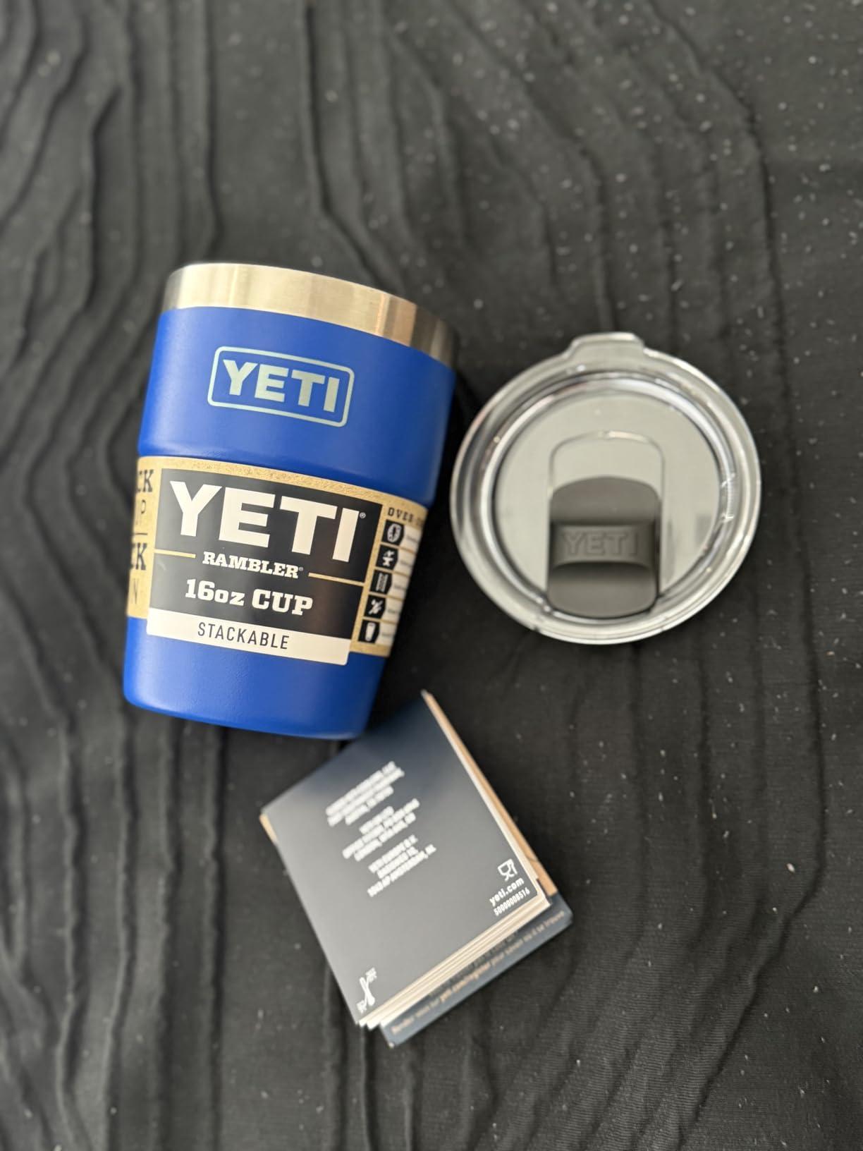 YETI Rambler 16 oz Stackable Tumbler, Vacuum Insulated, Stainless Steel with MagSlider Lid customer photo 2