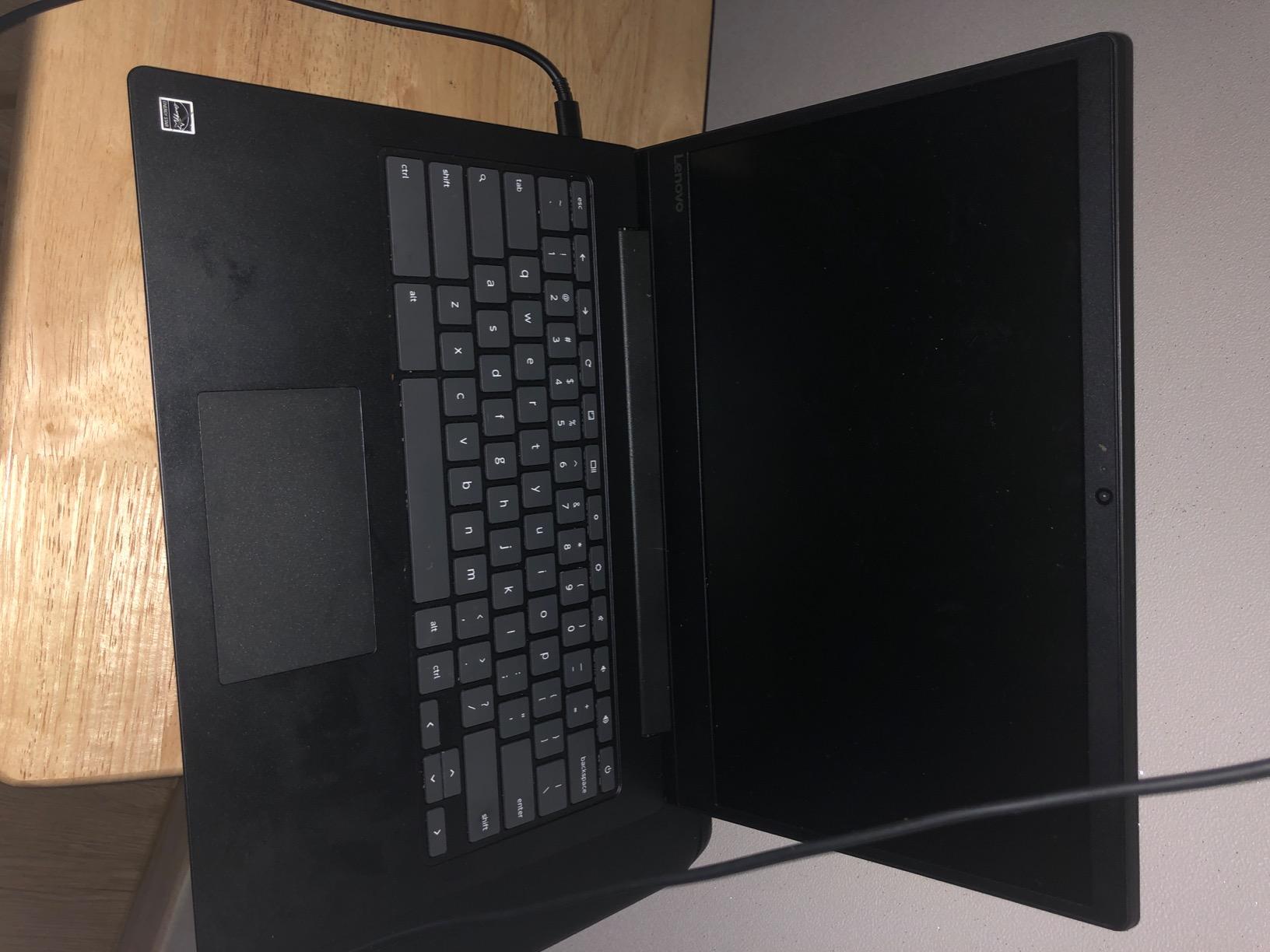 Lenovo IdeaPad Slim 3 Chromebook, 14″ FHD IPS Anti-GlareTouchscreen, MediaTek Kompanio 520, 4GB LPDDR4X, 224GB Storage(64GB eMMC+160GB Docking Station Set), Webcam, WiFi 6, Chrome OS, Blue customer photo 1