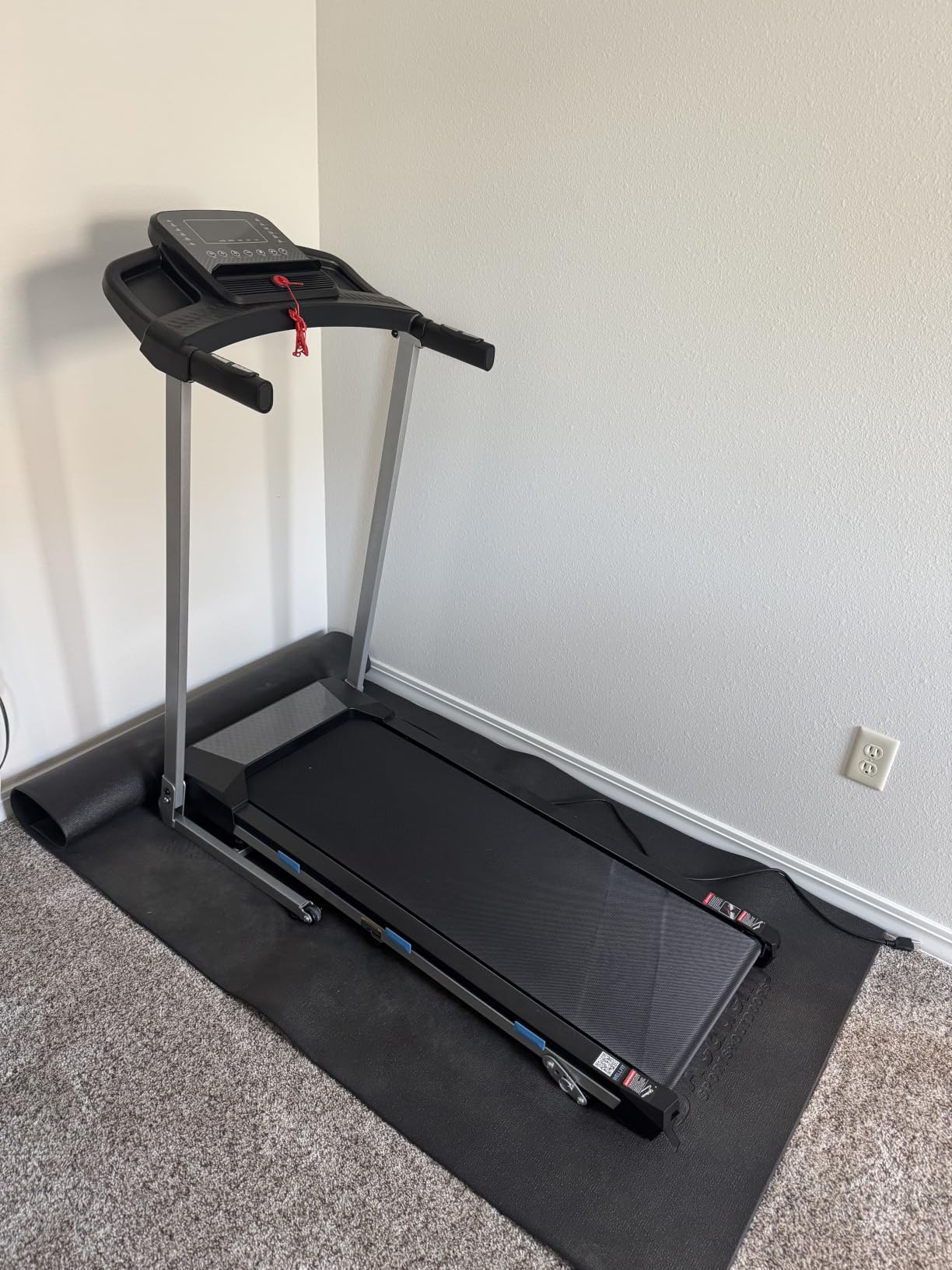 Cardirun Foldable Treadmills for Home with 10% Incline, 400 LBS Capacity customer photo 2
