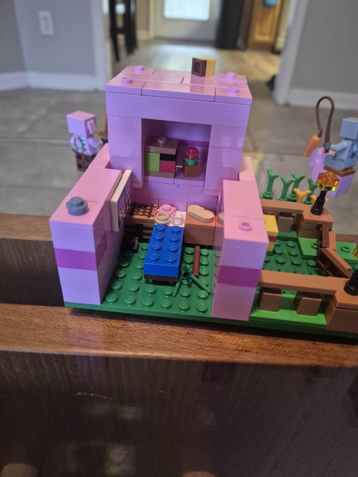 LEGO Minecraft The Baby Pig House Toy Figures and Playset - Building Minecraft Toy for Kids, Boys and Girls, Ages 7+ - Gift for Birthdays - with 2 Minifigures for Pretend Play - 21268 customer photo 2