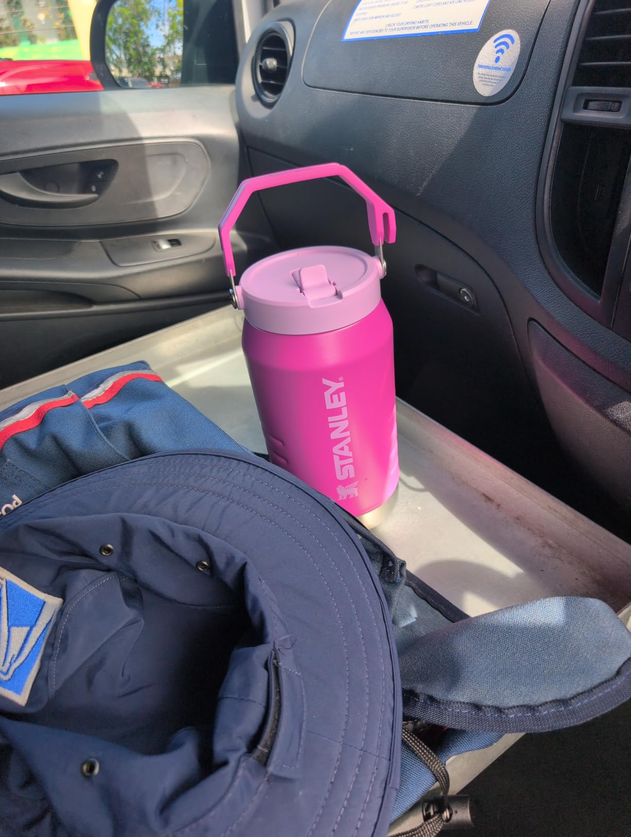 STANLEY IceFlow Flip Straw 2.0 Jug, 40 oz, Black 2.0 customer photo 2