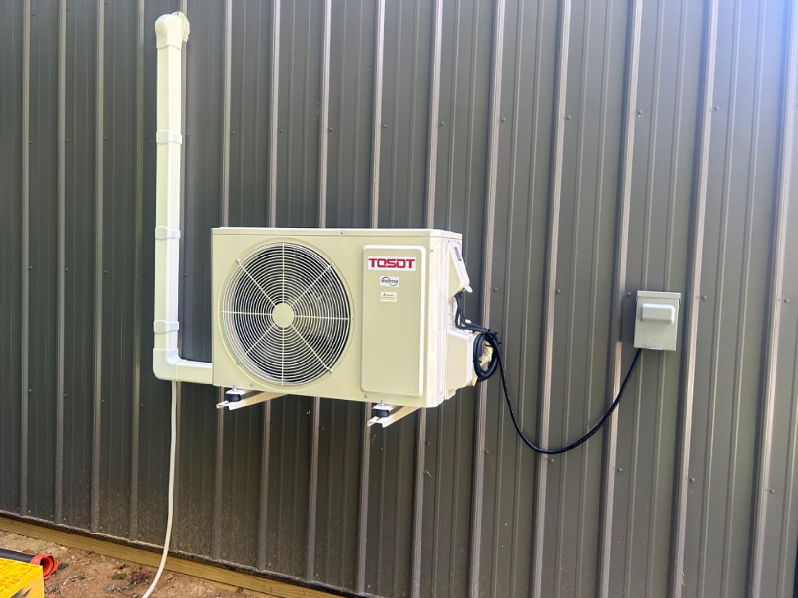TOSOT 24,000 BTU Mini-Split Air Conditioner and Heating System, 19 SEER2 Wifi-Enabled Ductless Inverter AC Unit with 16ft Copper Line Set, Voice Controlled, 208-230V, Cosmo Series customer photo 2