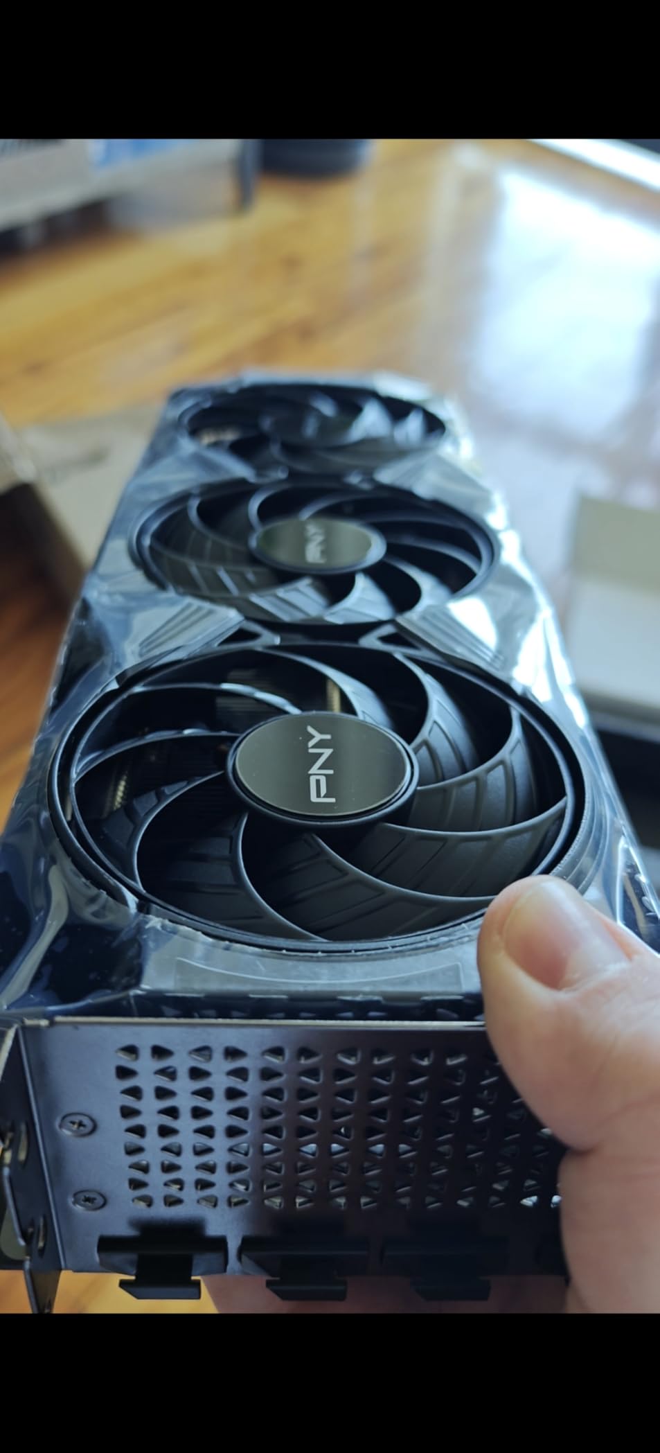 PNY NVIDIA GeForce RTX™ 5070 Ti OC Triple-Fan Graphics Card customer photo 1