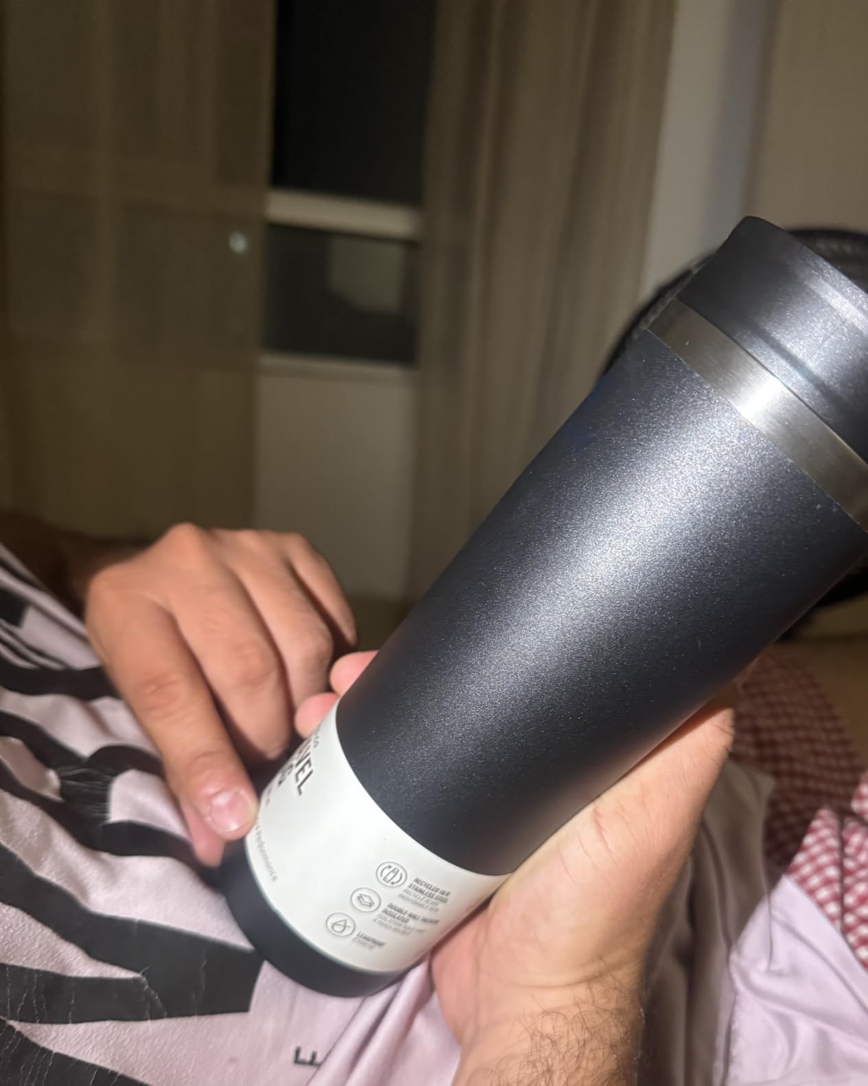 STANLEY Cafe-To-Go Travel Mug, 20 oz, Rose Quartz customer photo 2