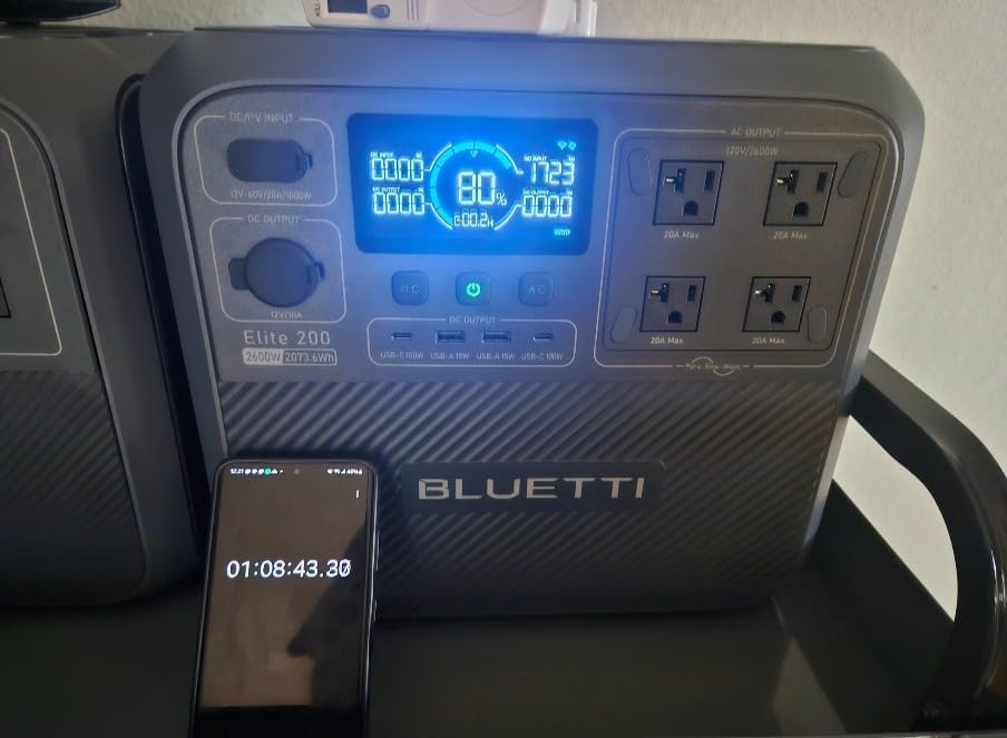 BLUETTI Elite 200 V2 customer photo 2