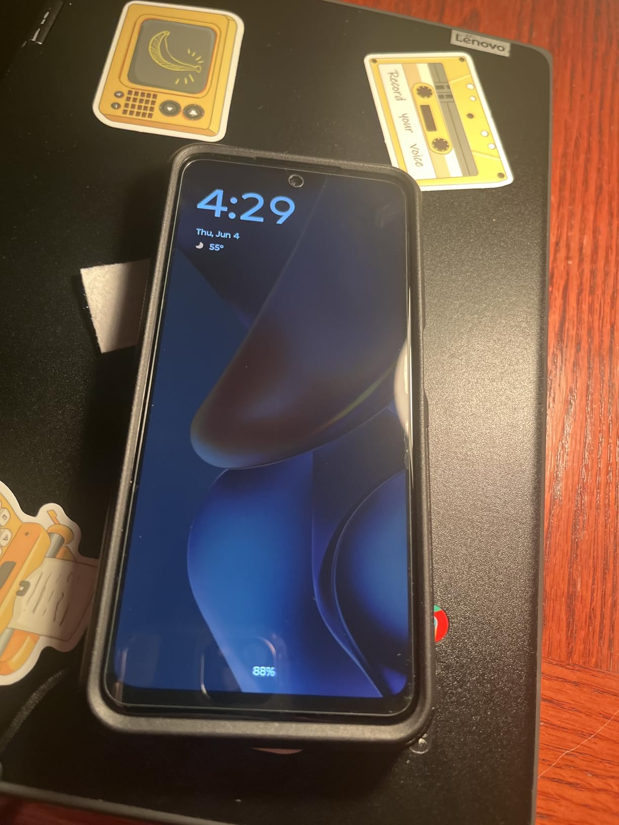 Tracfone Motorola Moto G 2025, 64GB, Saphire Blue (Locked to customer photo 1
